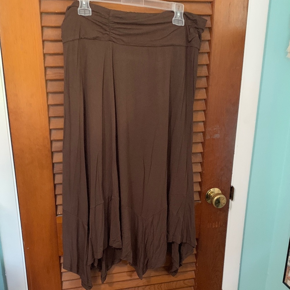 Chic Brown Maxi Skirt for Women
